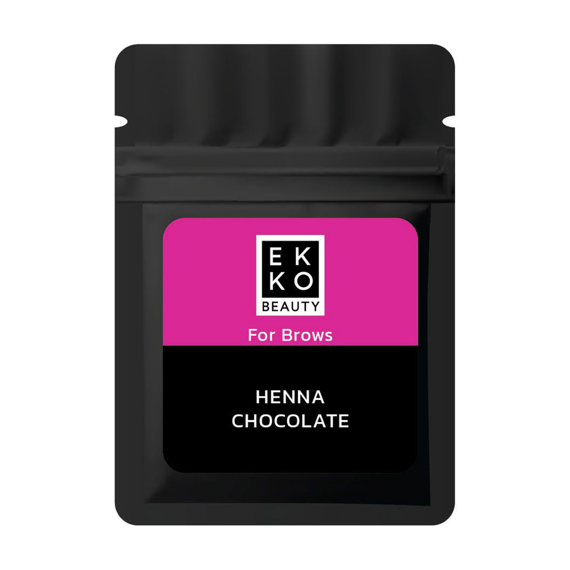 Хна для брів Ekko Beauty For Brows Henna, Chocolate, 7 г (зіп-саше)